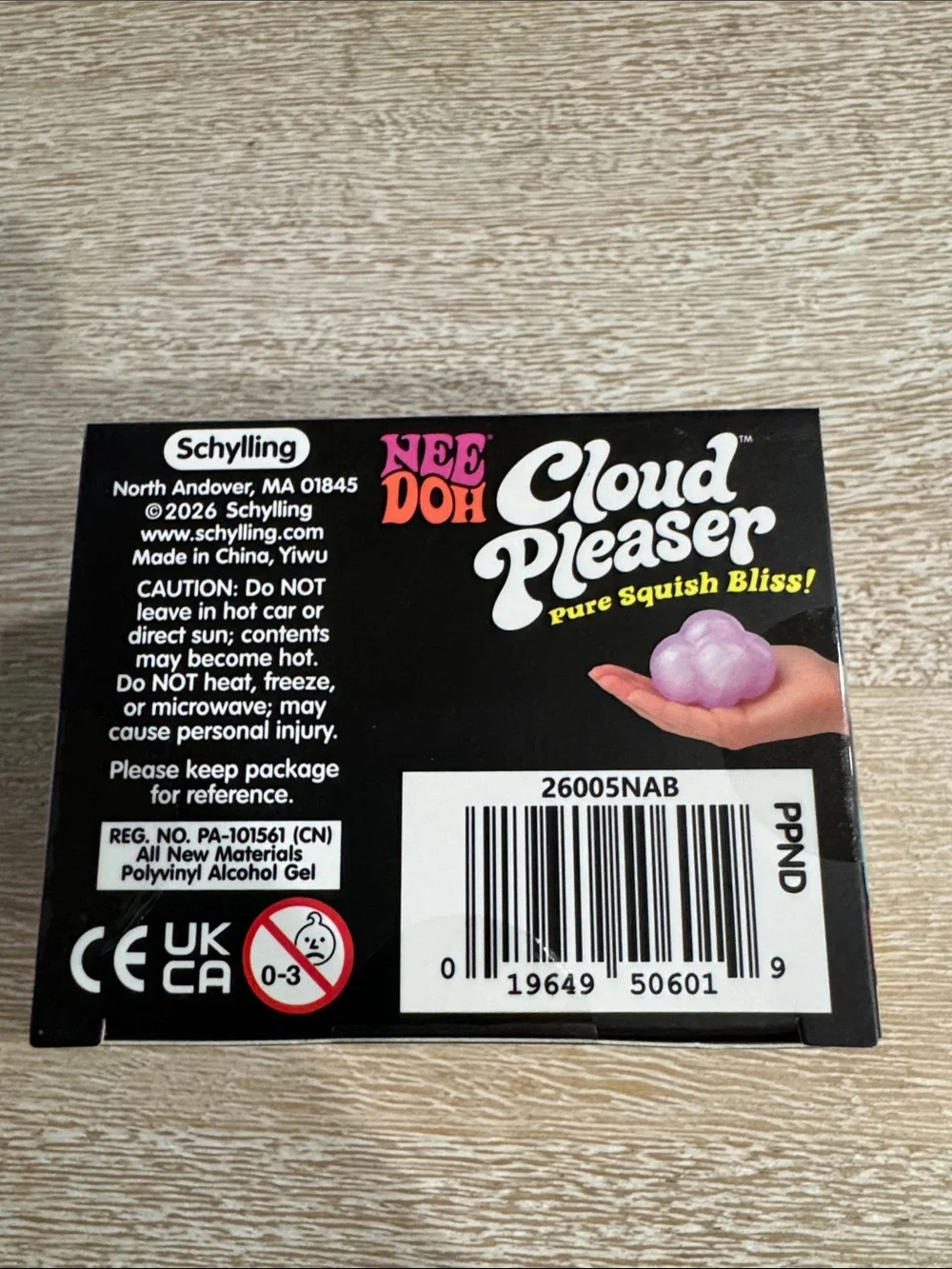 Nee Doh Cloud Pleaser Soft Squish Toy - Iridescent